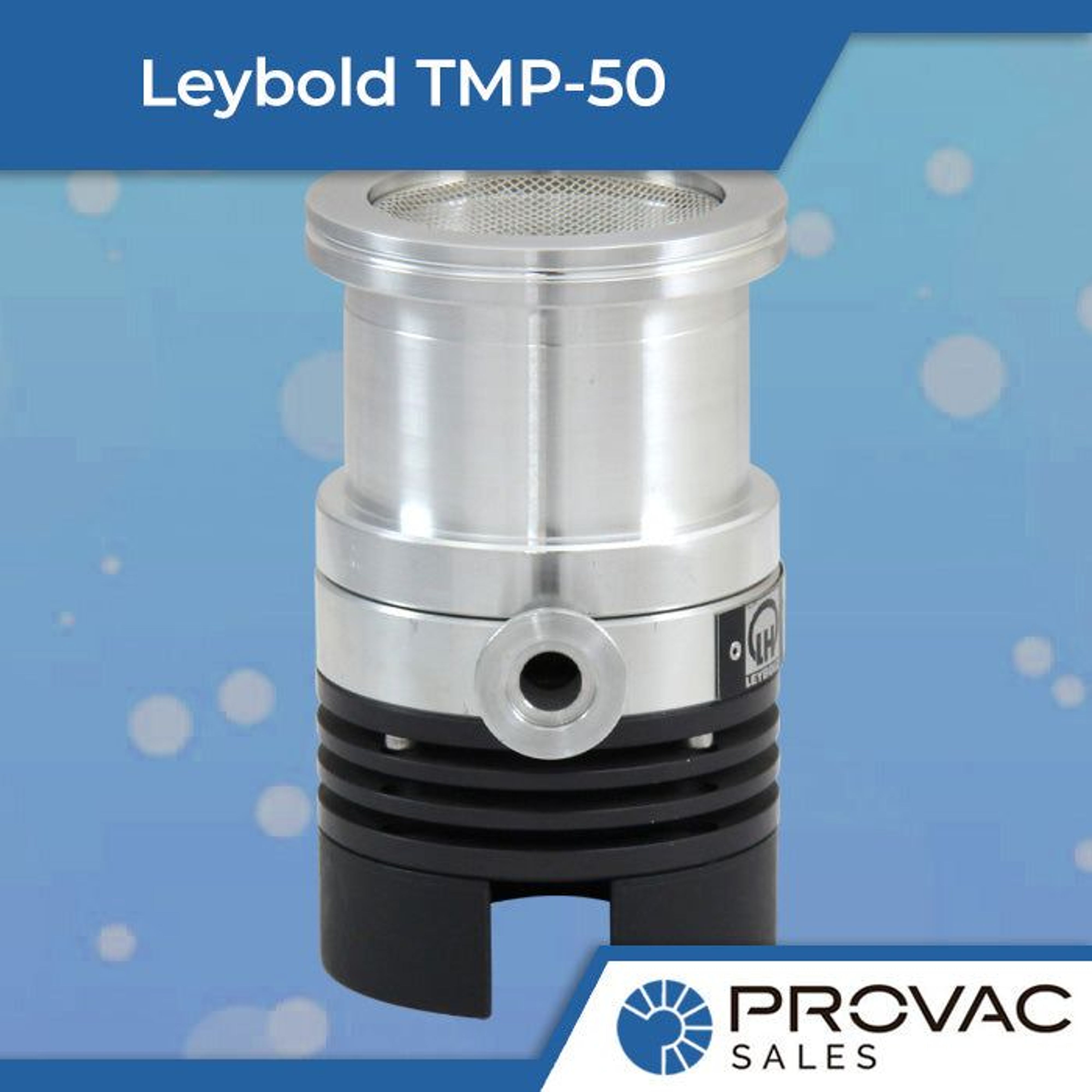 Leybold TMP-50 Turbomolecular Pump Background