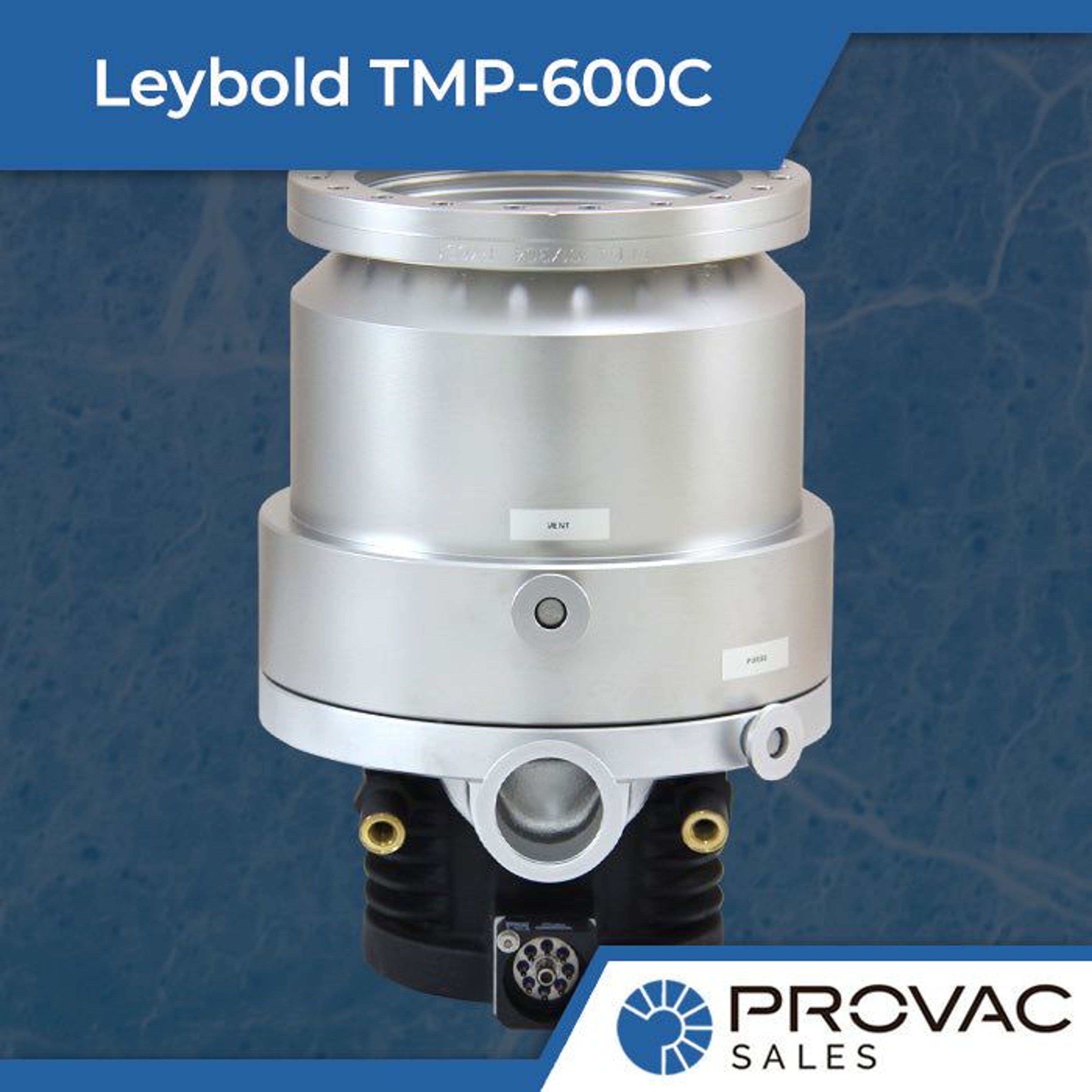 Leybold TMP-600C Turbomolecular Pump Background