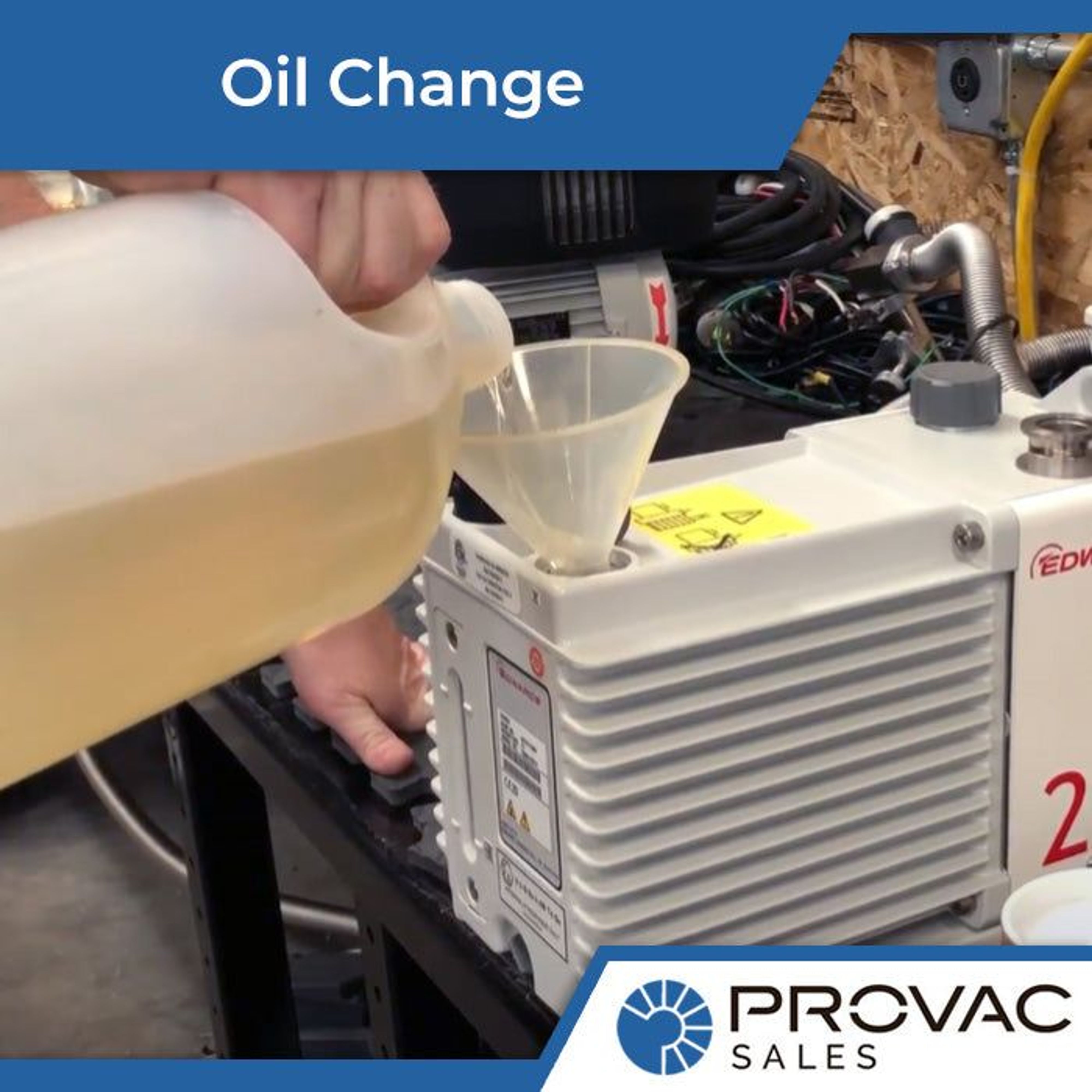 Oil Changes in Rotary Vane Vacuum Pumps Background