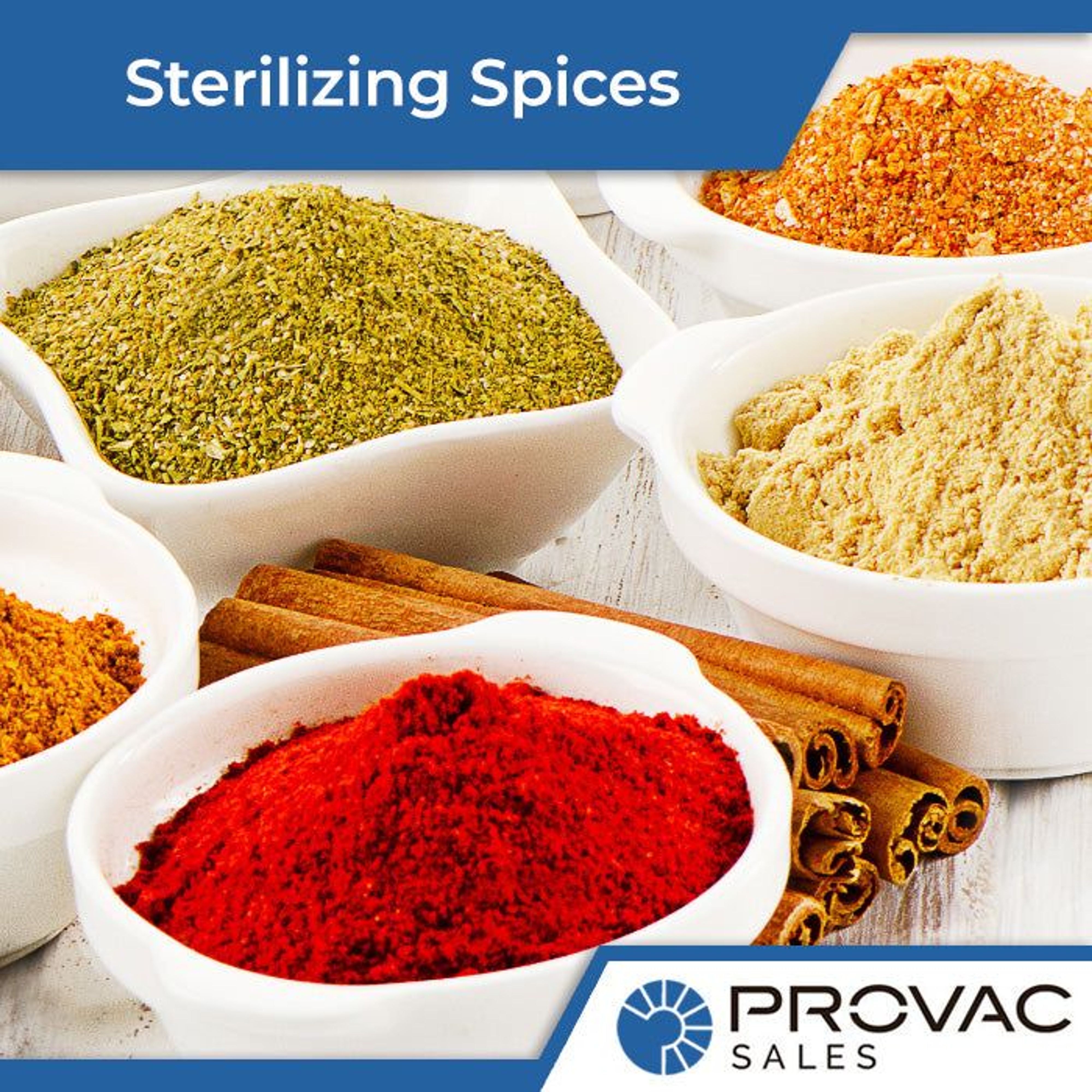 How to Sterilize Spices to Kill Microorganisms with Vacuum Pumps Background