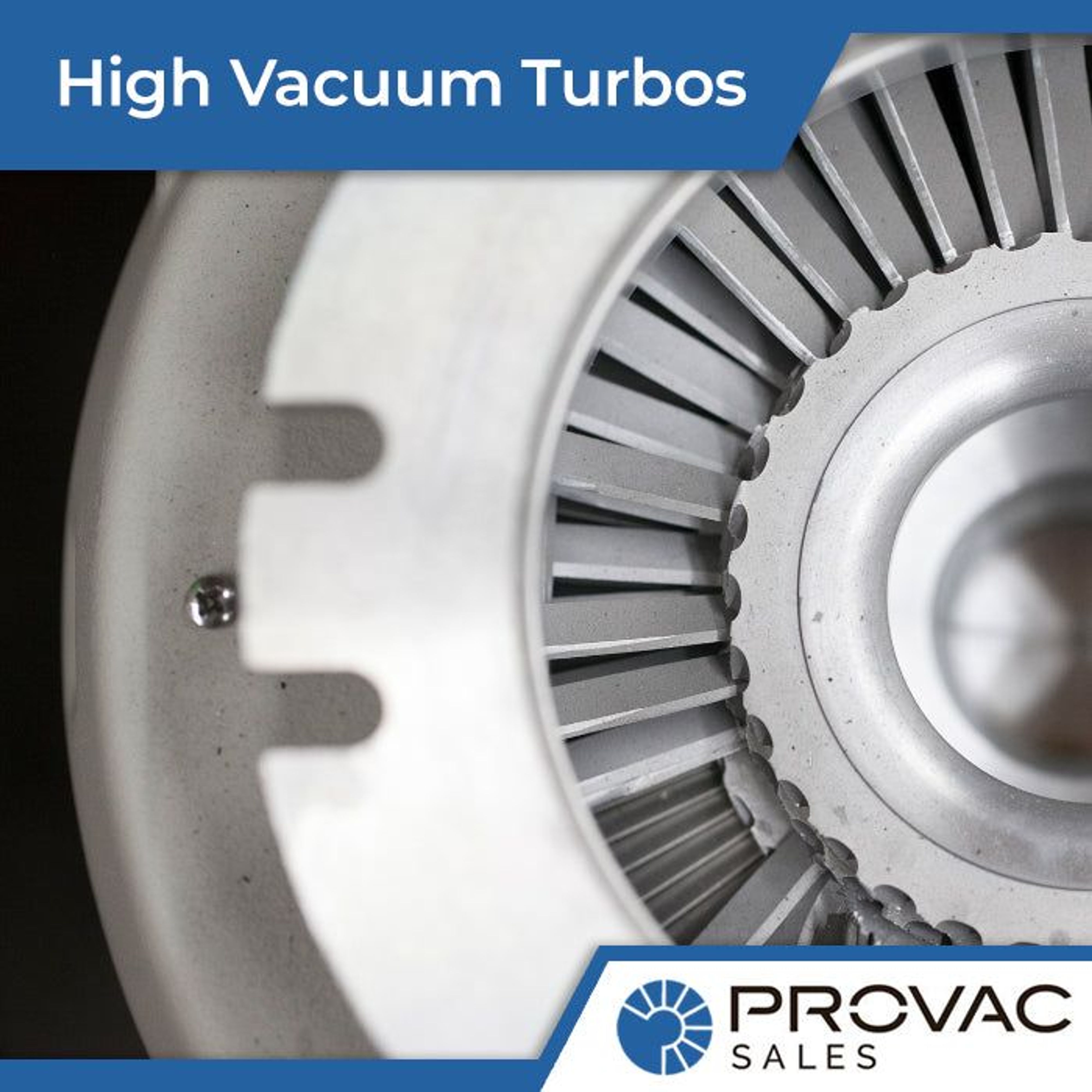 High Vacuum with Turbo Pumps Background