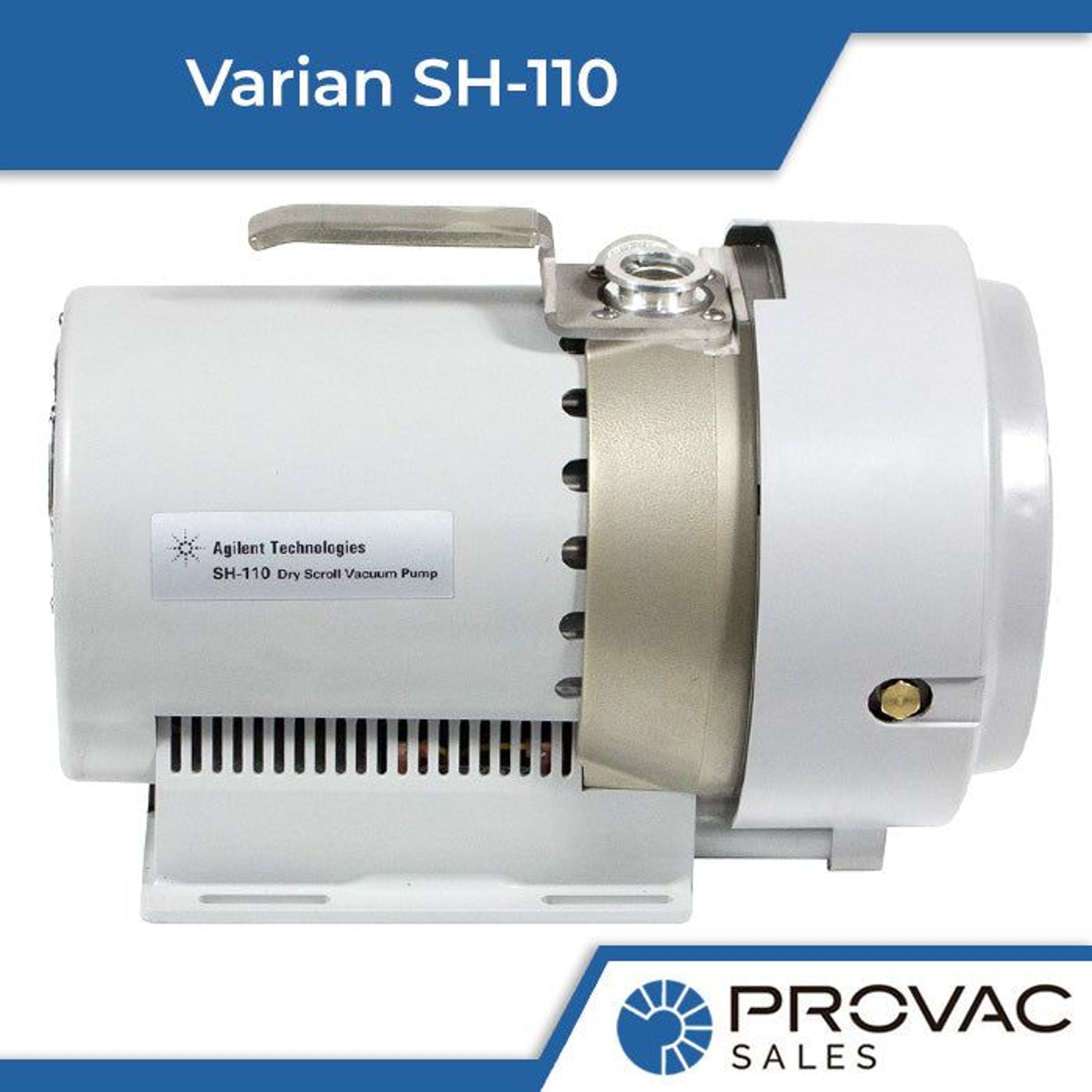 Varian SH-110 Scroll Pump: In Stock, Ready to Ship Background