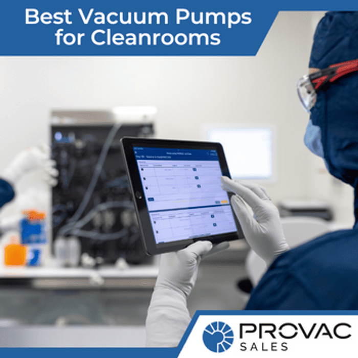 Best Vacuum Pumps for Cleanrooms: Rotary Vane, Dry Screw, & Scroll