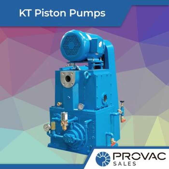 Product Spotlight: Kinney KT Series Single Stage Piston Pumps