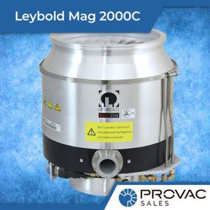 Leybold Mag 2000C Turbomolecular Pump