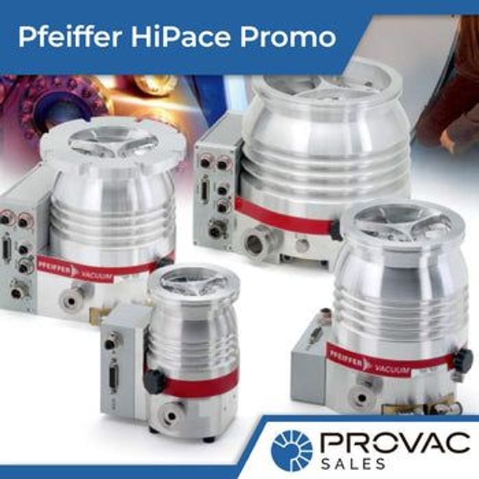 *Special Promotion* Pfeiffer HiPace Turbo Pumps: Select Models