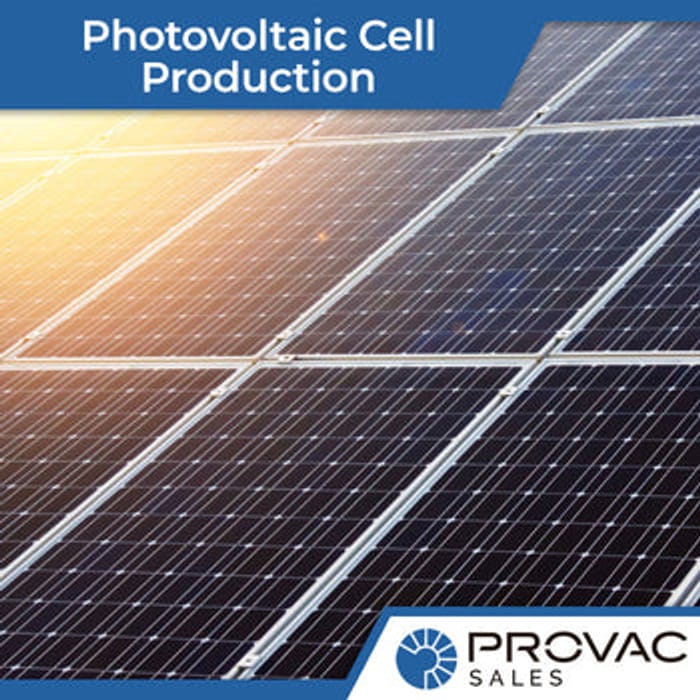 The Use of Vacuum Pumps in Photovoltaic Cell Production