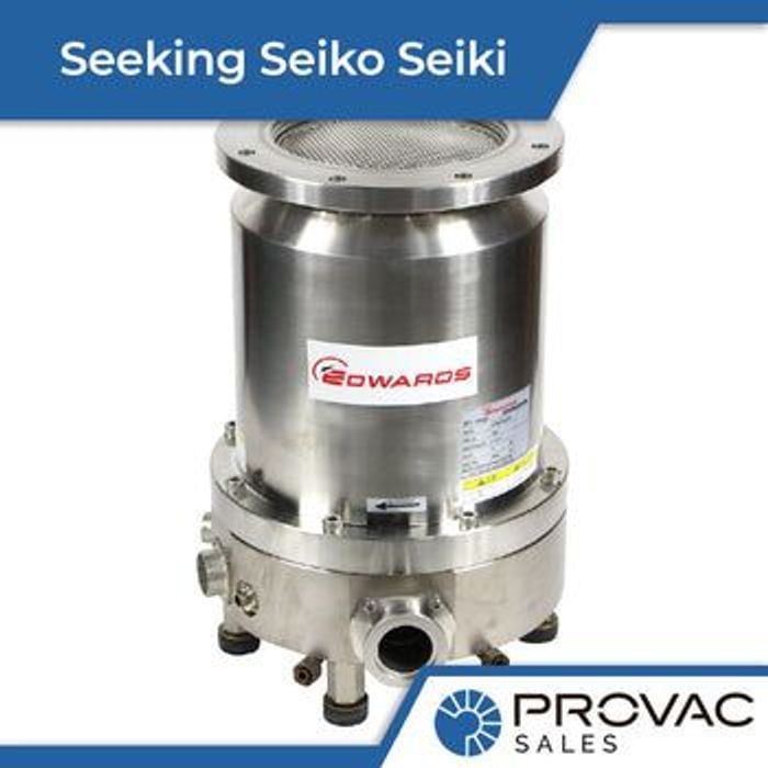 Provac Seeking Seiko Seiki STP-H600C, STP-H1000C
