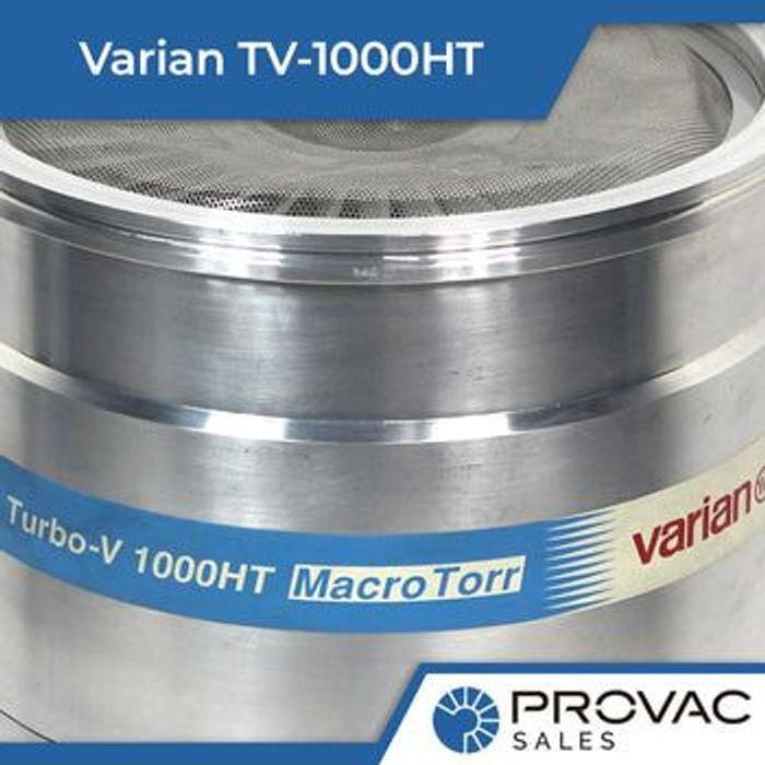 Product Spotlight: Varian TV-1000HT Turbo Pump