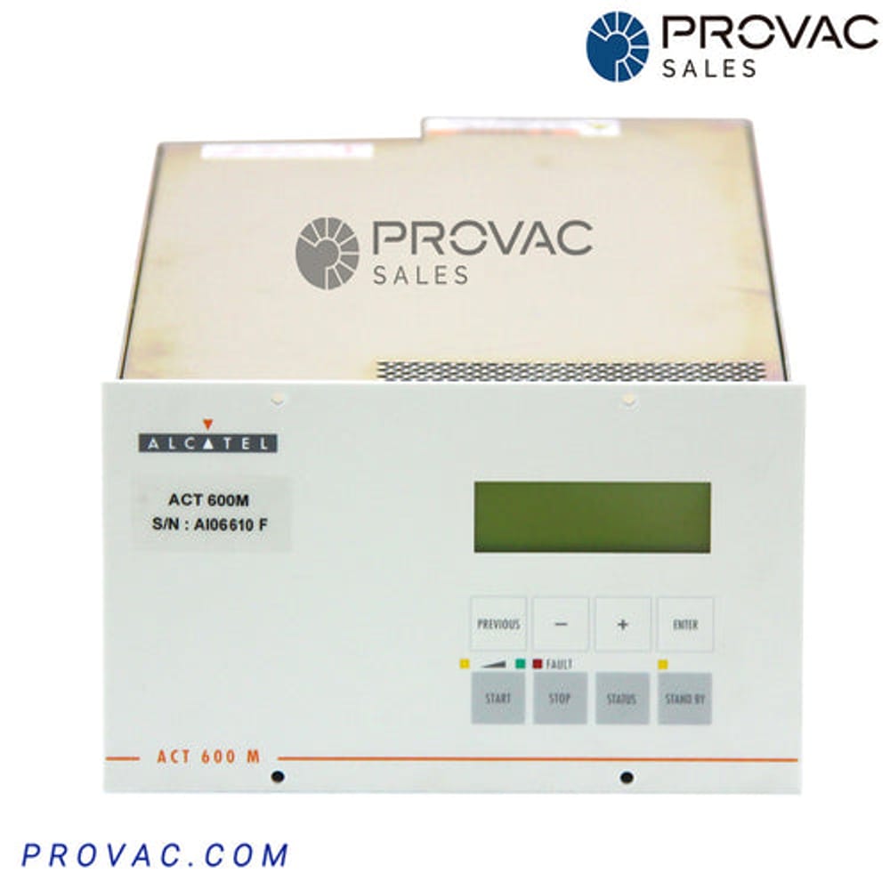 Alcatel ACT-600M Turbo Pump Controller, Rebuilt