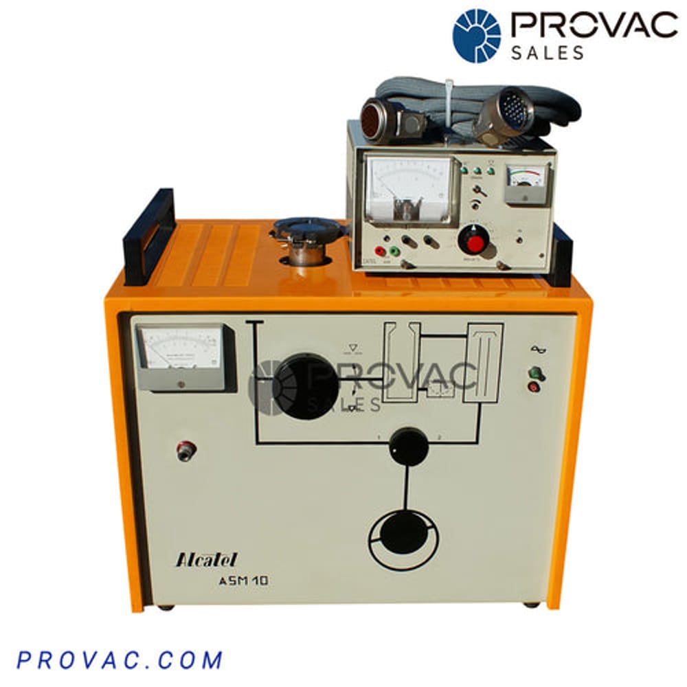 Alcatel ASM-10 Portable Helium Leak Detector, Rebuilt