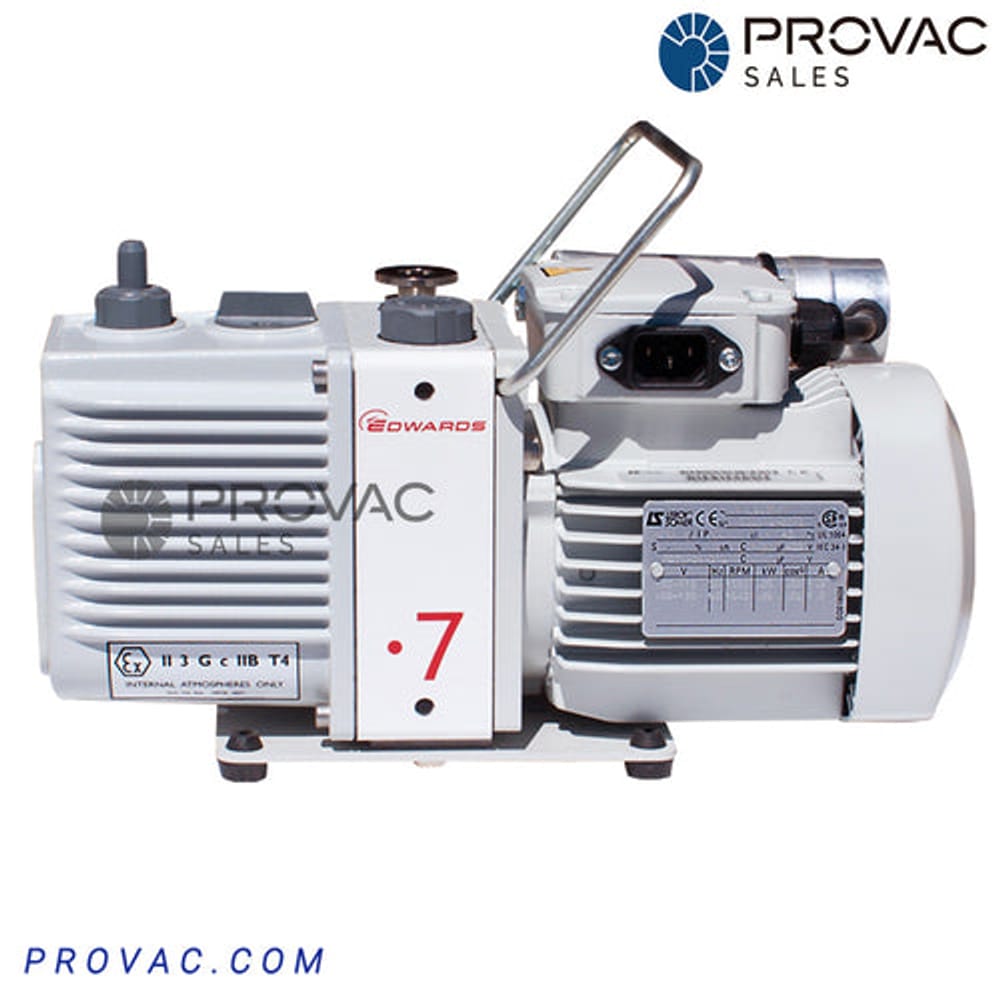 Edwards E2M0.7 Rotary Vane Pump, Rebuilt