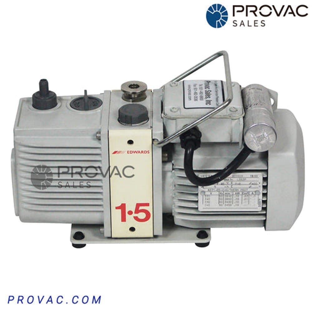 Edwards E2M1.5 Rotary Vane Pump, Rebuilt