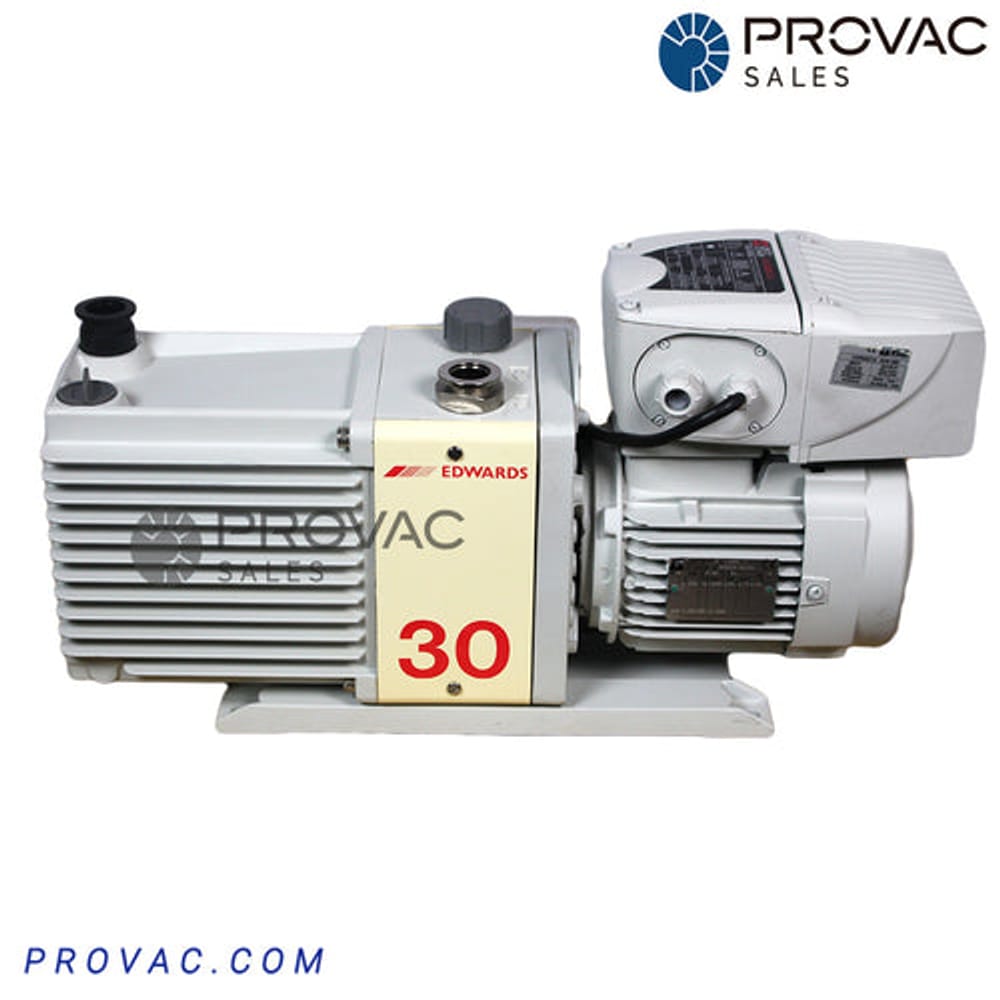 Edwards E2M30 Rotary Vane Pump with VFD, Rebuilt