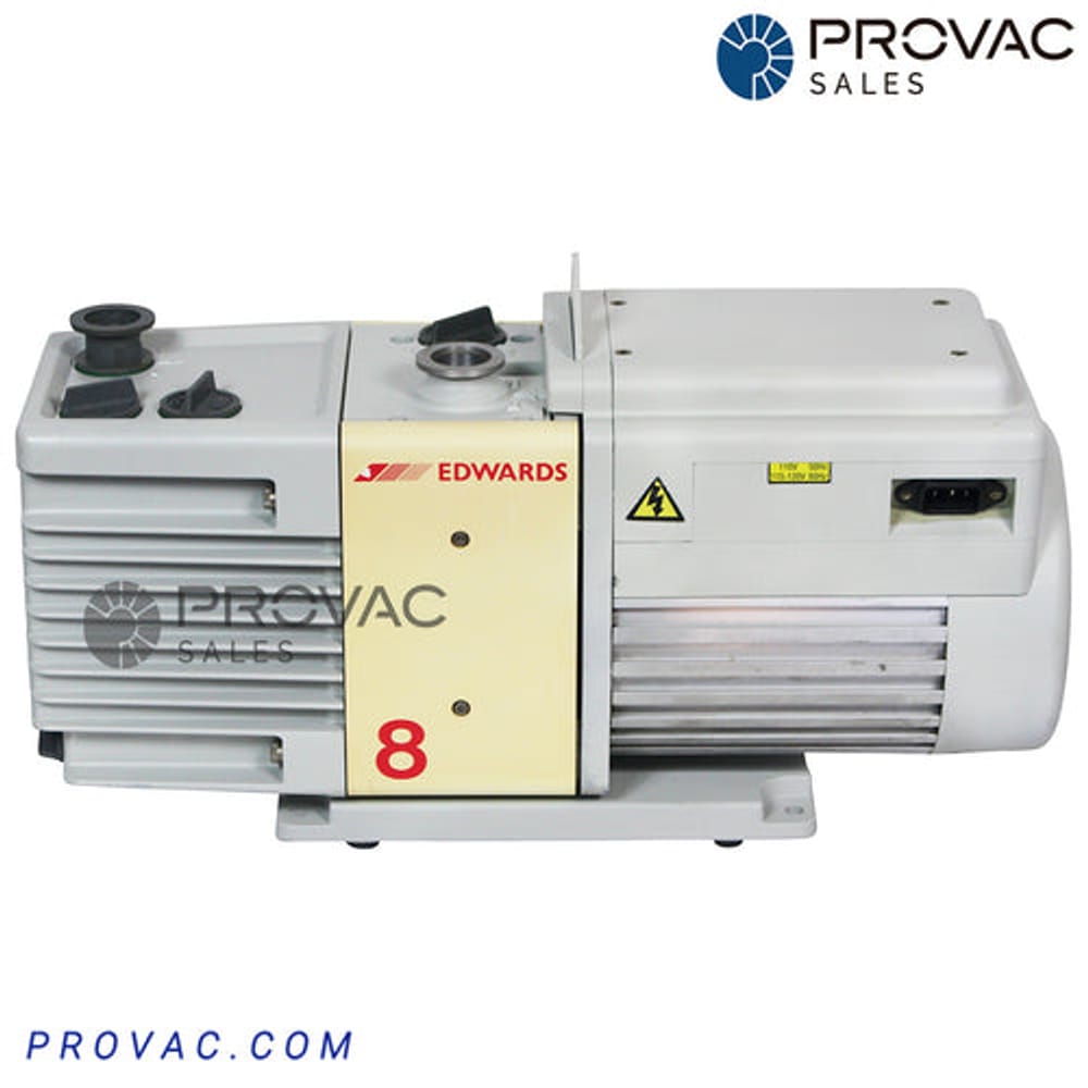 Edwards RV-8 Rotary Vane Pump, 1 Phase, Rebuilt