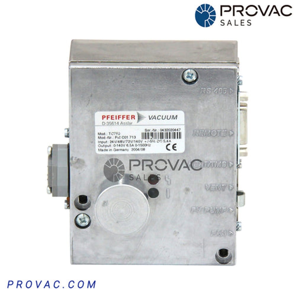 Pfeiffer TC-750 Turbo Pump Controller, Rebuilt