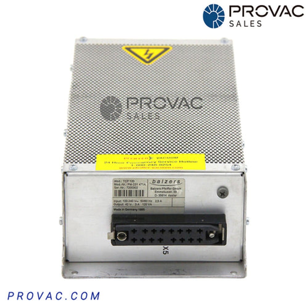 Pfeiffer TCP-120 Turbo Pump Controller, P/N PMC01471-A, Rebuilt