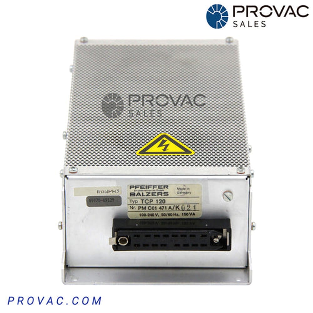 Pfeiffer TCP-120 Turbo Pump Controller, P/N PMC01471, Rebuilt