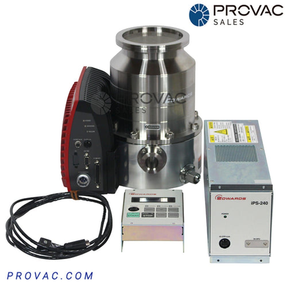 Seiko Seiki STP-iX455C Turbo Pump with Controller, Power Supply & Display