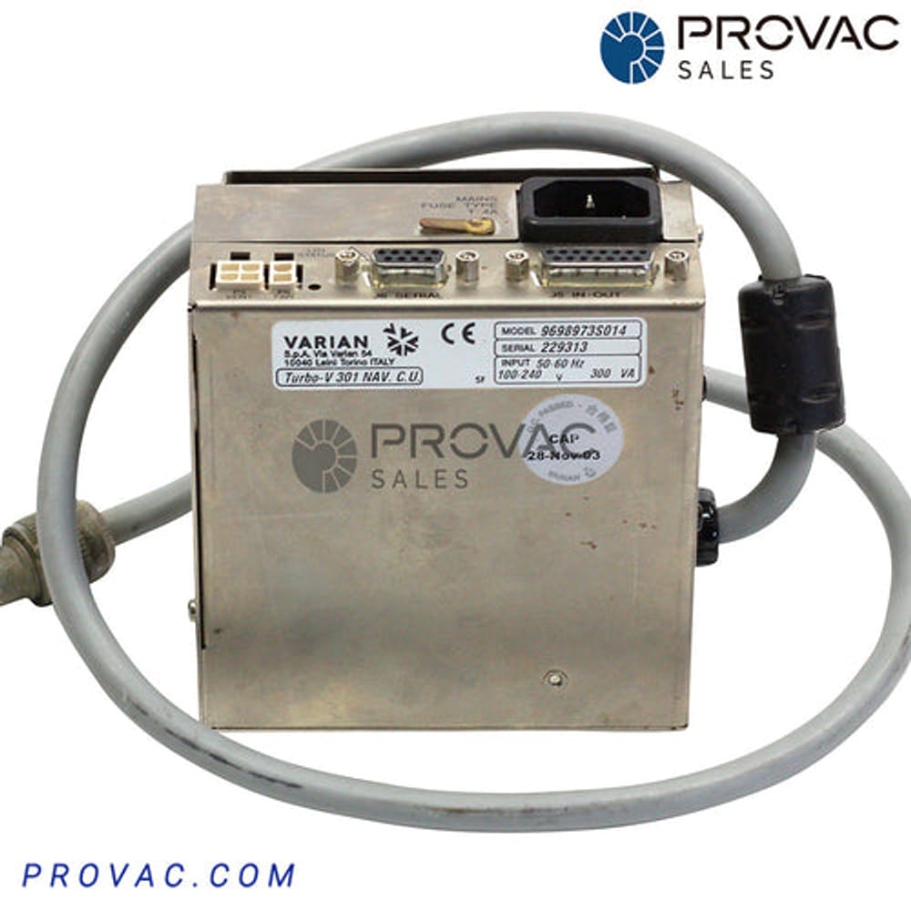 Varian TV-301 Turbo Pump Controller, P/N 9698973S010, Rebuilt
