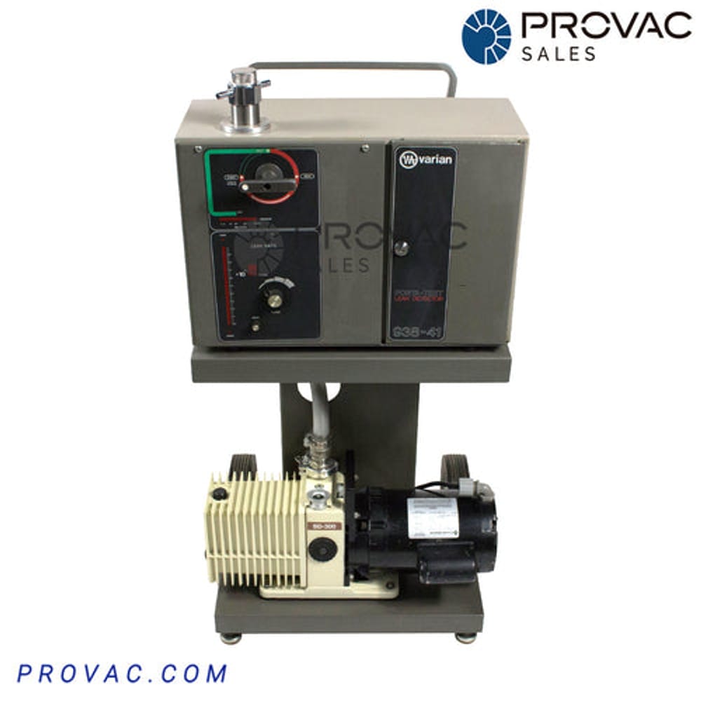 Varian 938-41 Helium Leak Detector with Turbo Pump, Rebuilt