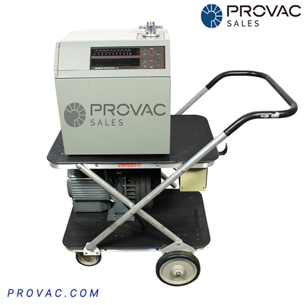 Varian 956D Helium Leak Detector with Turbo Pump & Dry Scroll, Rebuilt