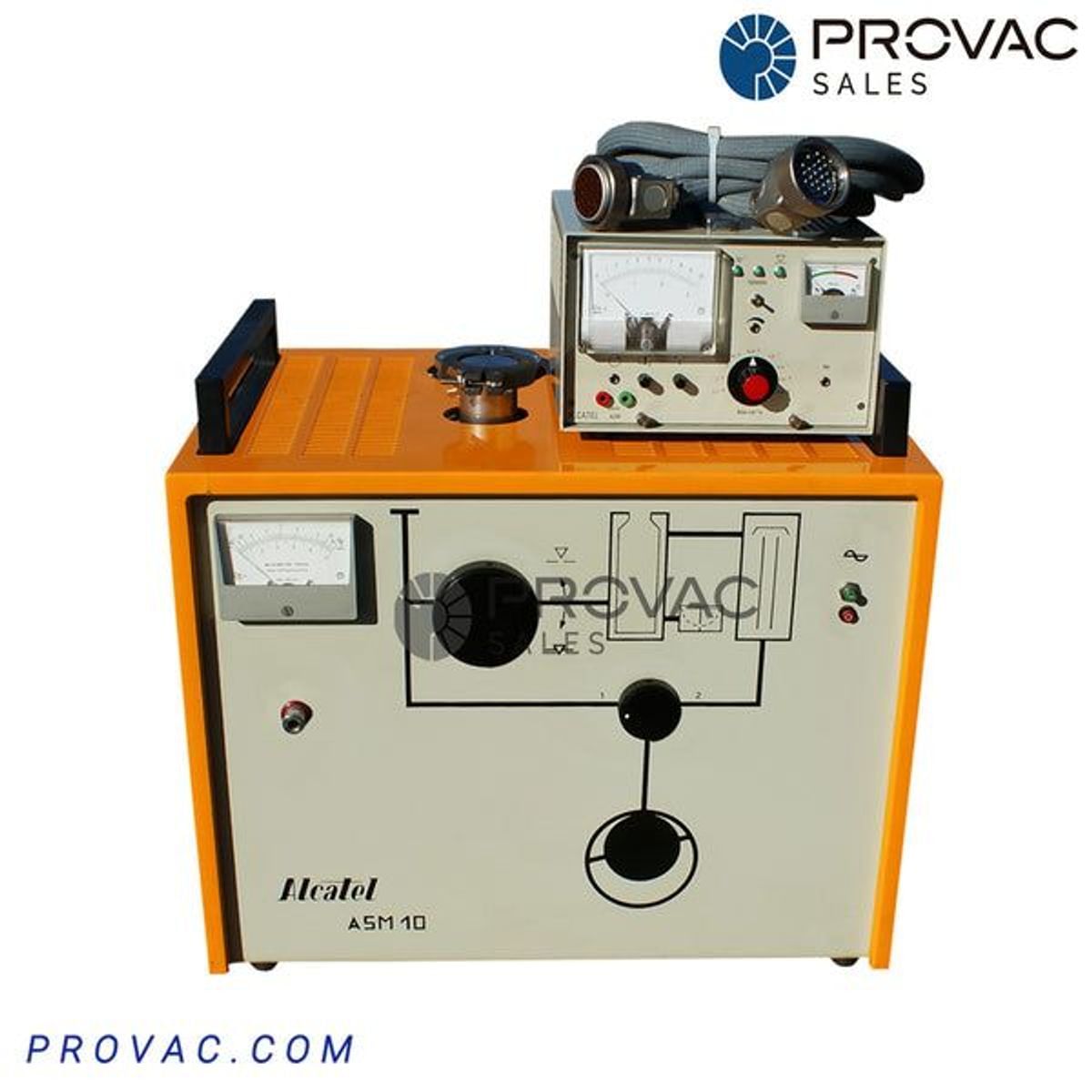 Alcatel ASM-10 Portable Helium Leak Detector, Rebuilt Image 1
