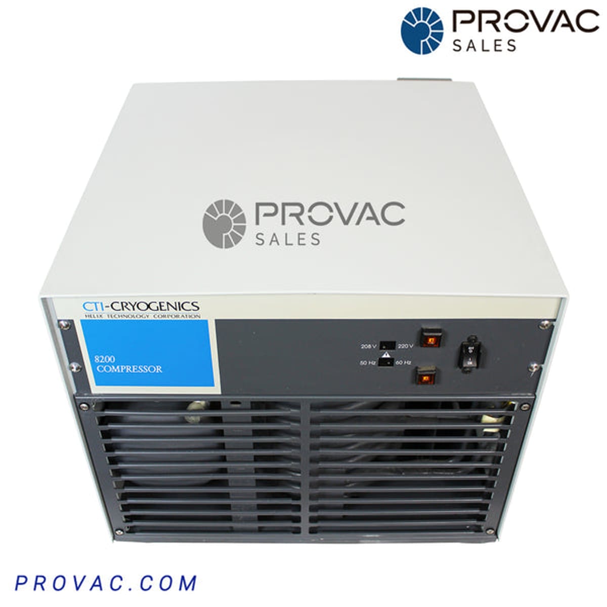 Is2000 Compressor Cti CTI 8200 Compressor, 3 Phase, Water Cooled, Rebuilt