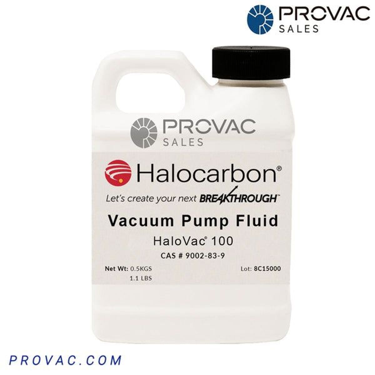 Halovac 100 Vacuum Oil Image 1