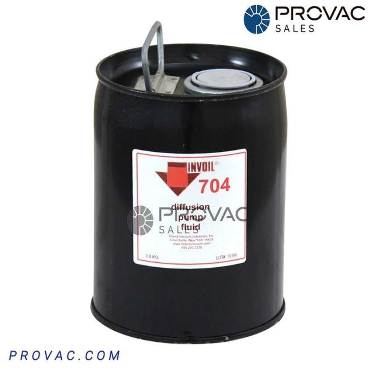 Invoil 704 Diffusion Pump Oil, 3.8 kg Image 1