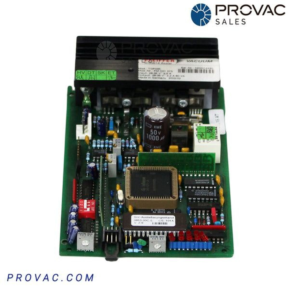Pfeiffer TCP-035PCB Turbo Pump Controller, Rebuilt Image 2