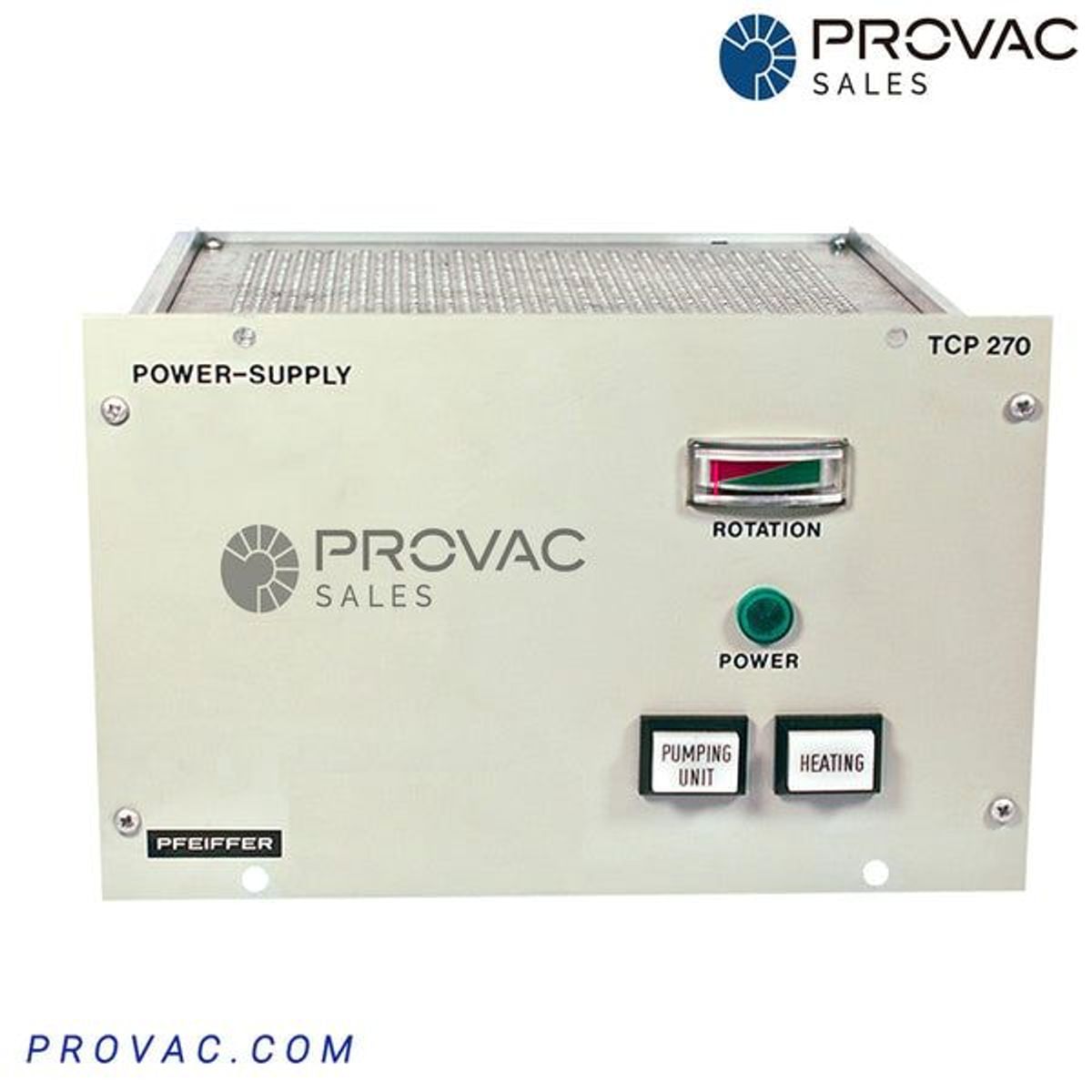 Pfeiffer TCP-270 Turbo Pump Controller, Rebuilt Image 1
