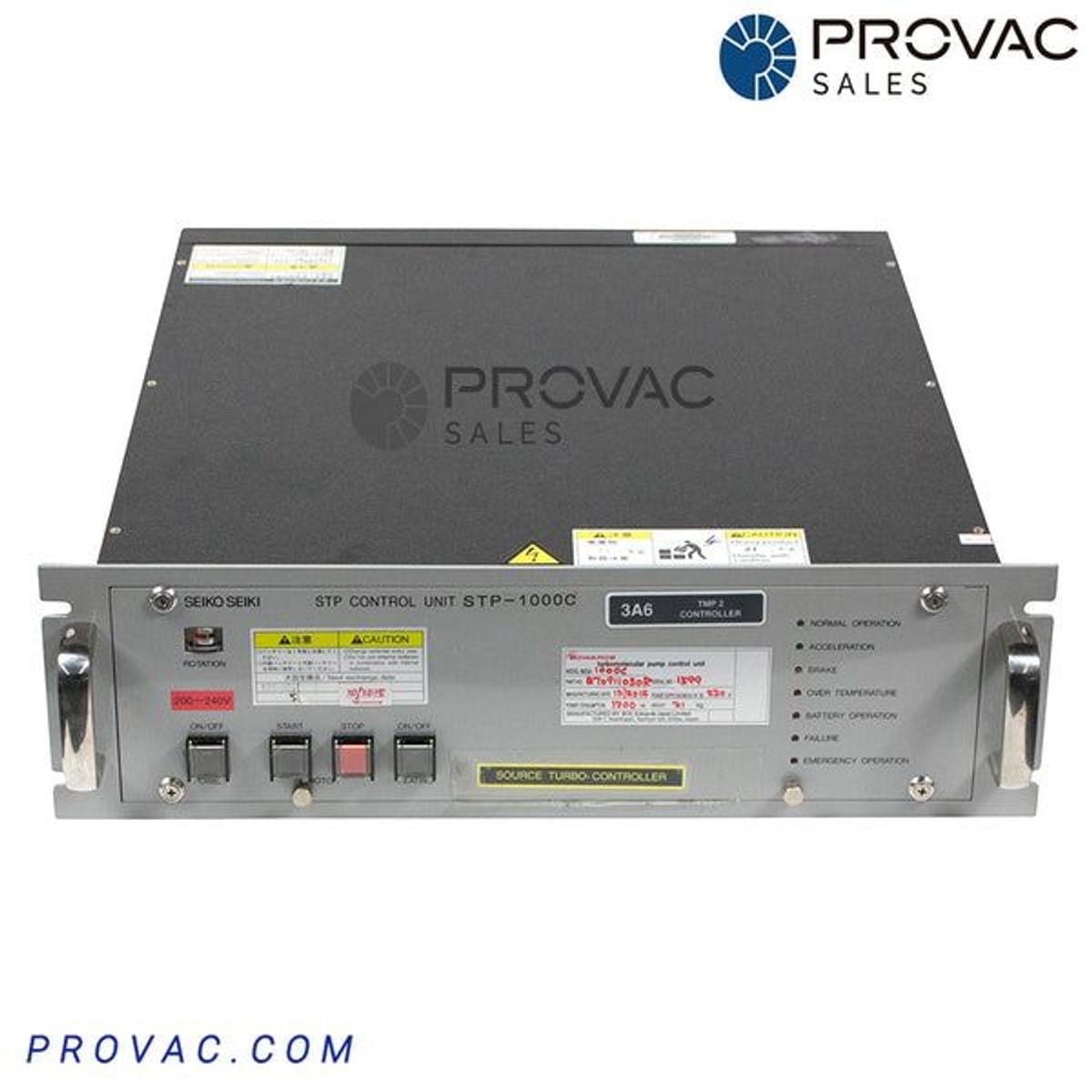Seiko Seiki SCU-1000C Turbo Pump Controller, Factory Rebuilt Image 1