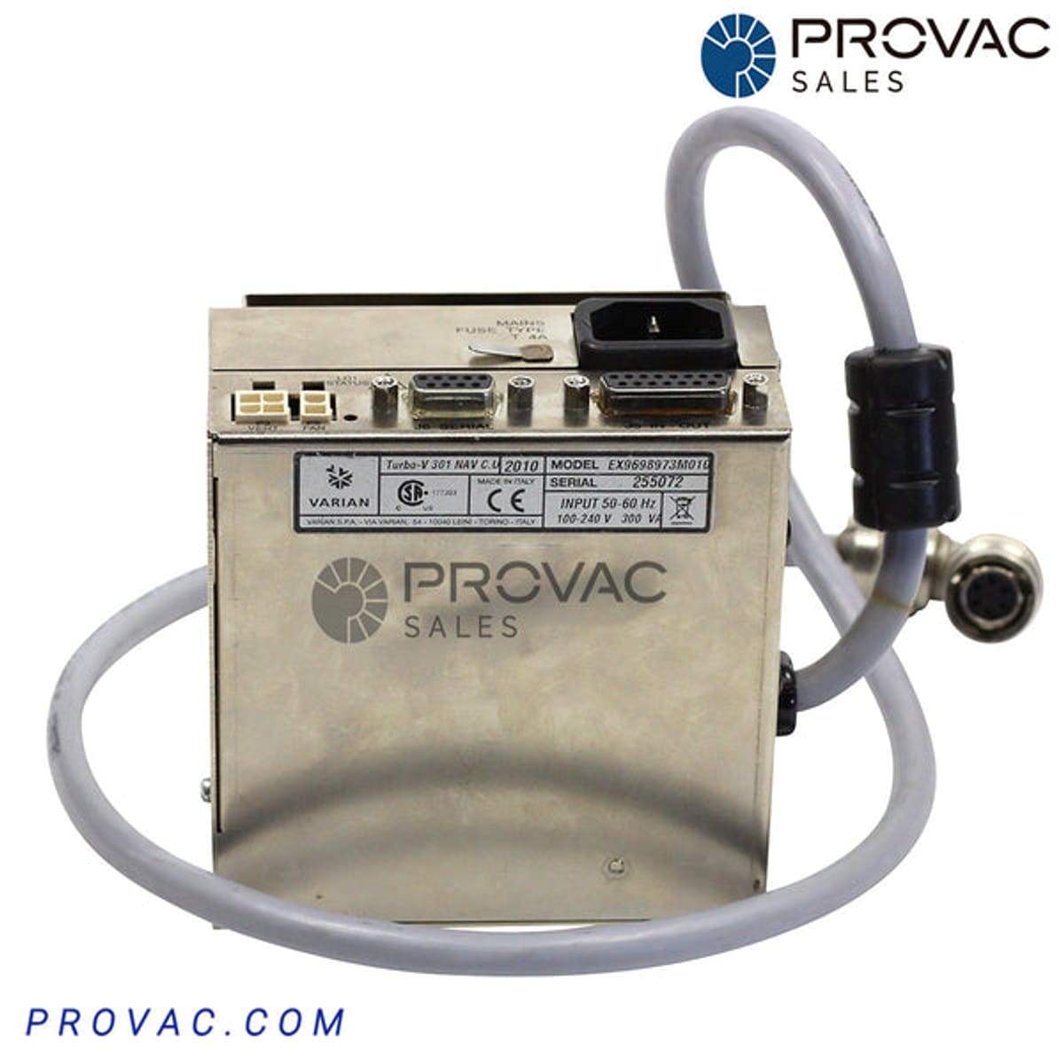 Varian TV-301 Turbo Pump Controller, P/N 9698973M015, Rebuilt Image 1