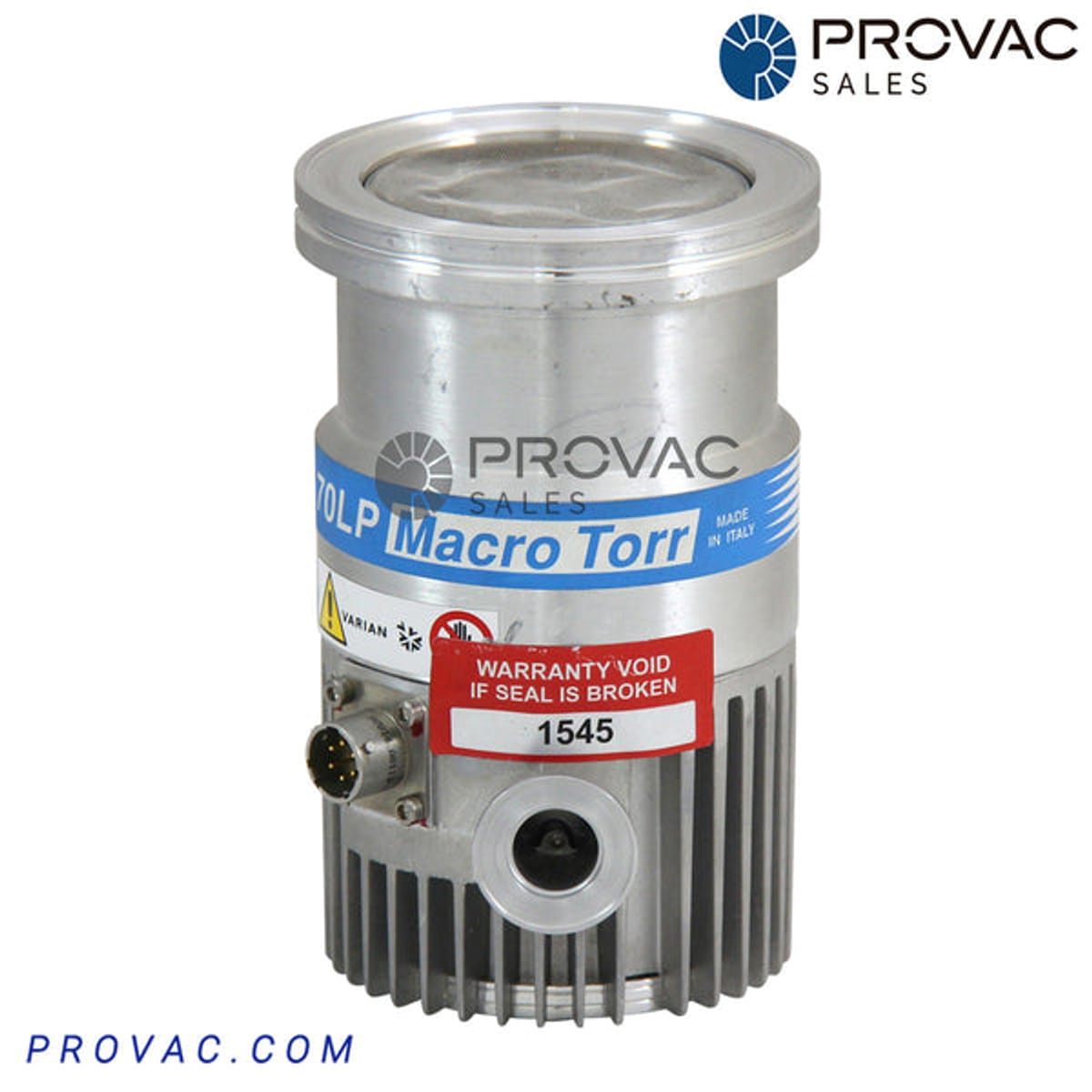 Varian TV-70LP Turbo Pump, ISO63 Inlet, Rebuilt Image 1
