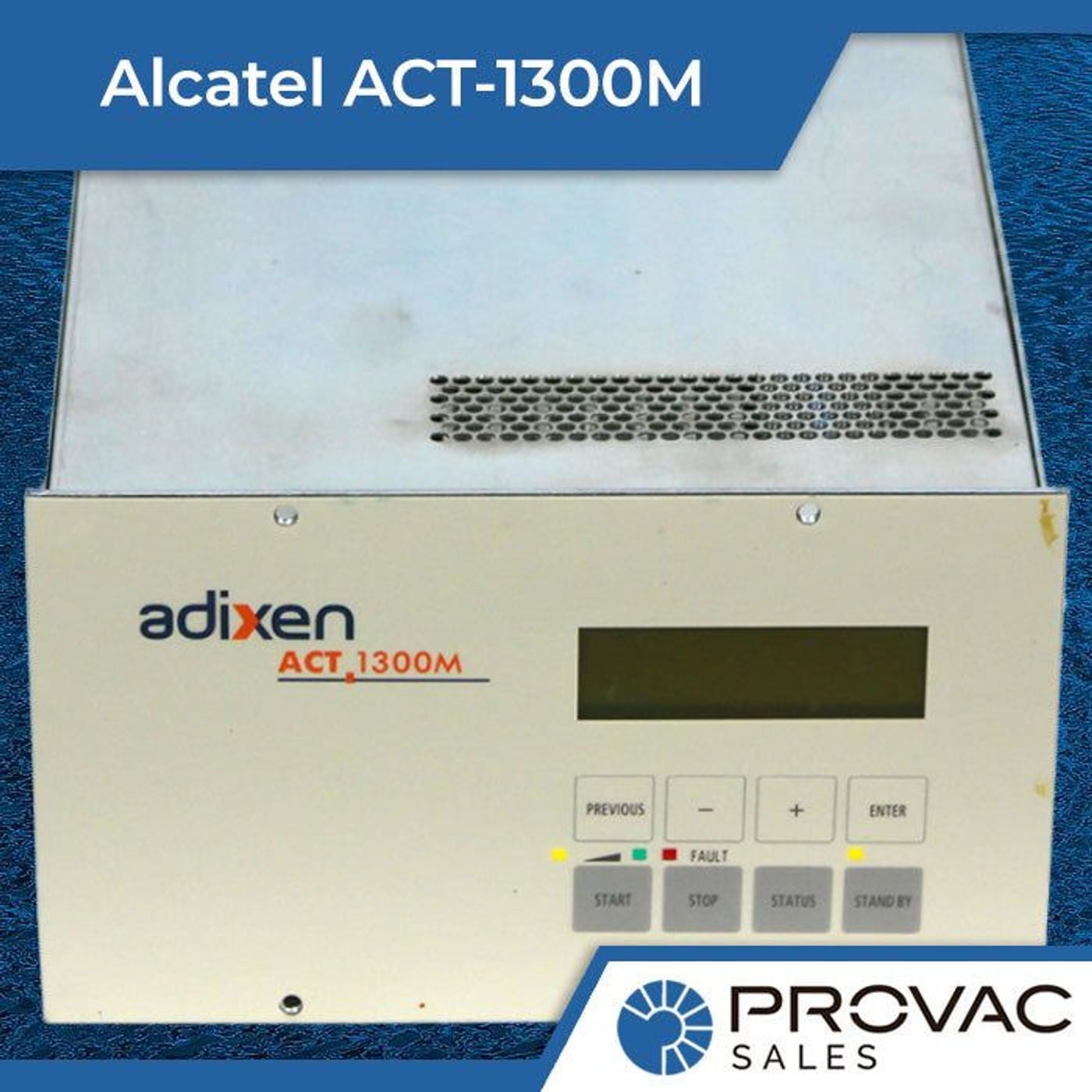 Alcatel ACT-1300M Turbo Pump Controller