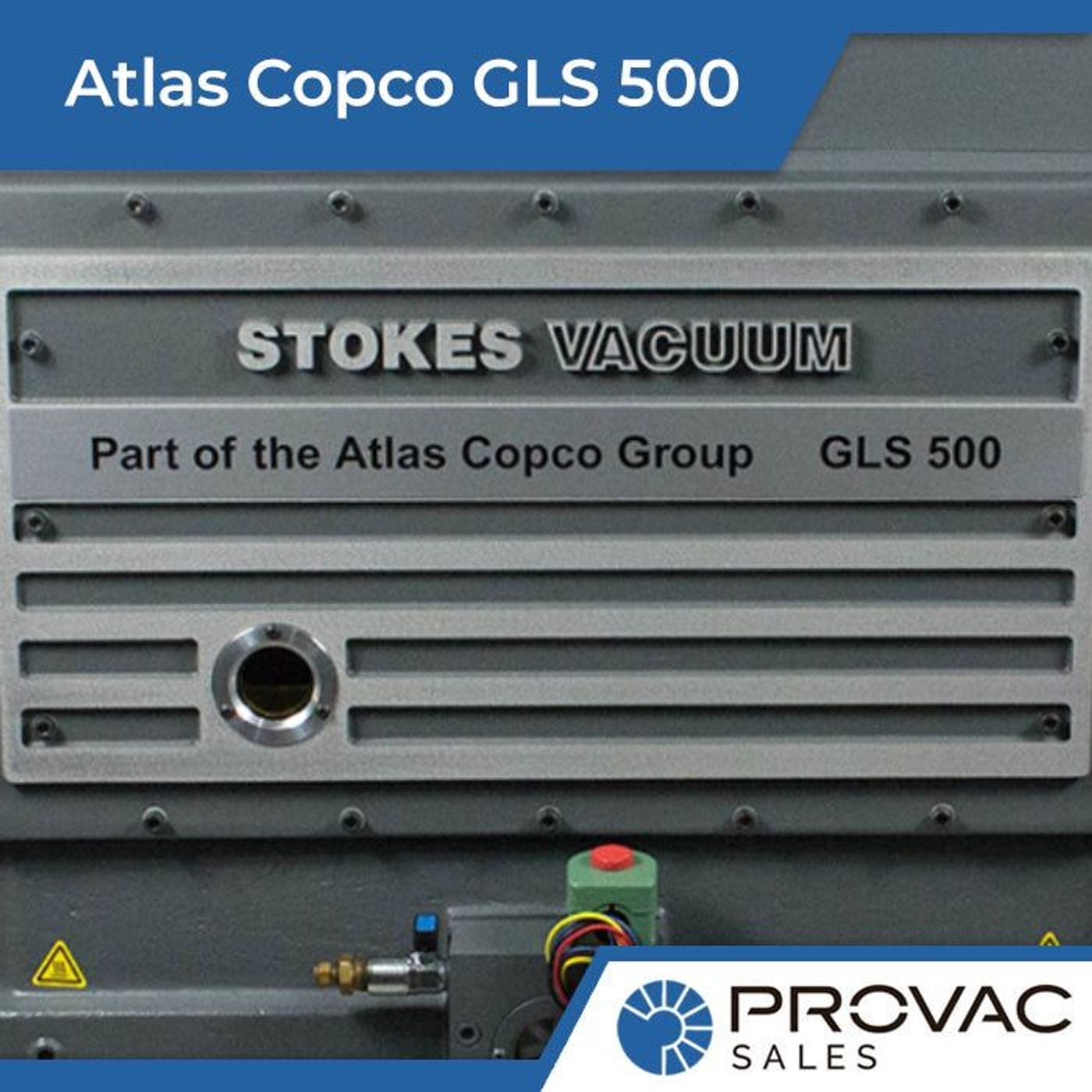 On Sale Now: New Atlas Copco GLS 500 Piston Pump
