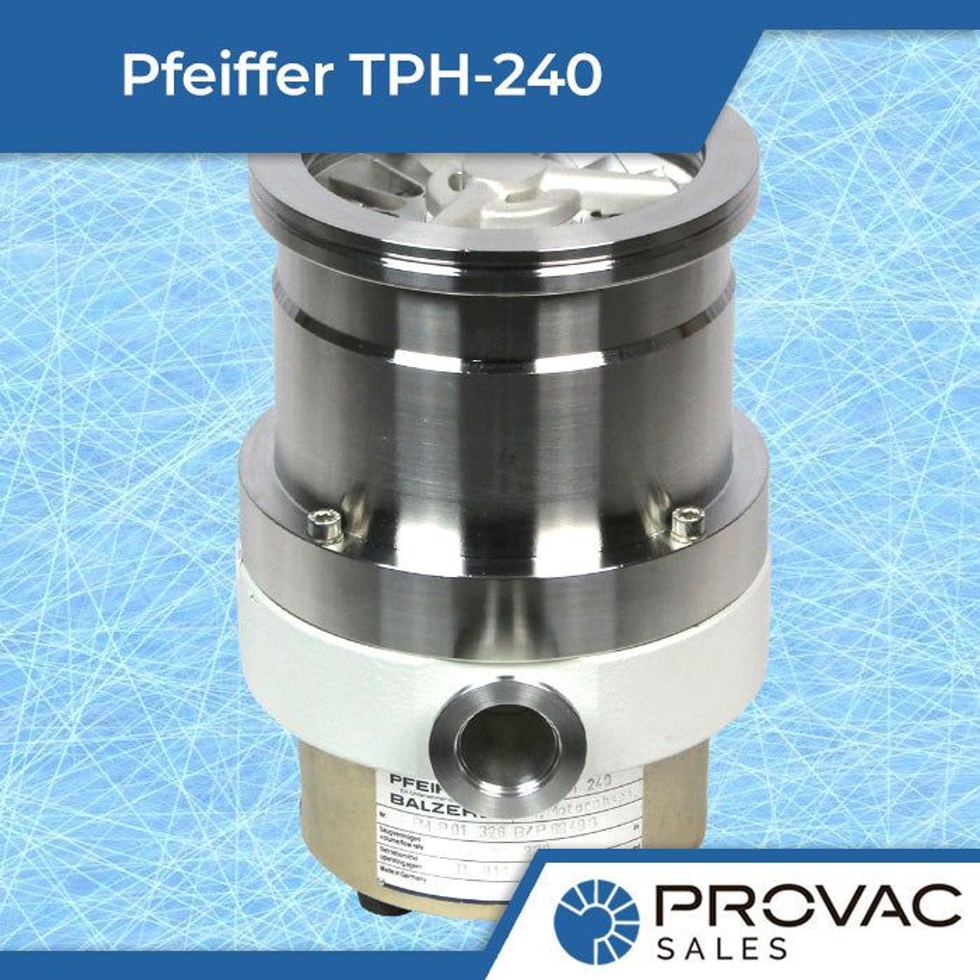 Pfeiffer TPH-240 Turbomolecular Pump
