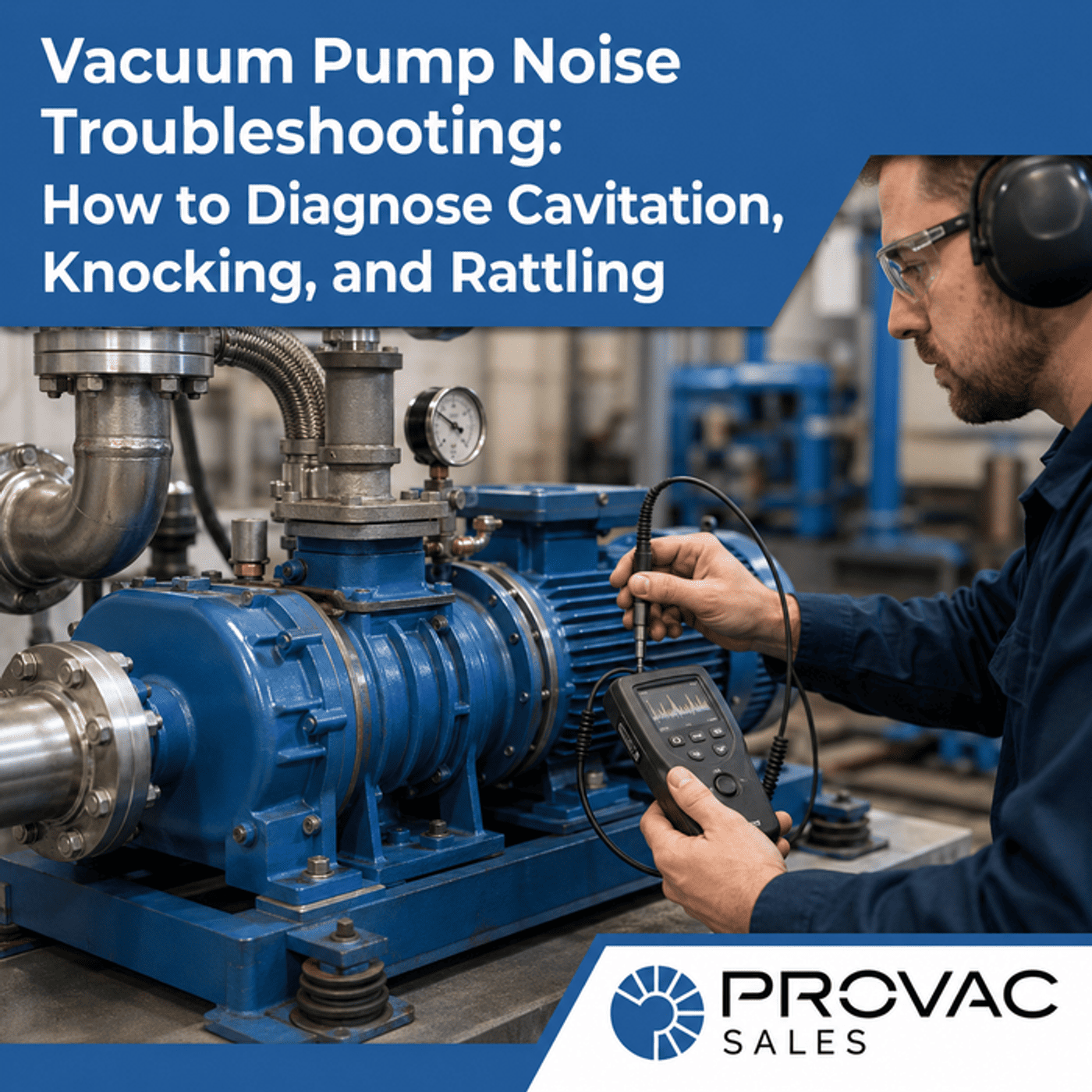 Vacuum Pump Noise Troubleshooting: How to Diagnose Cavitation, Knocking, and Rattling