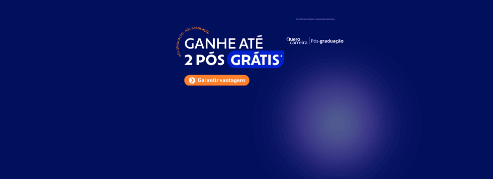 Até duas pós grátis