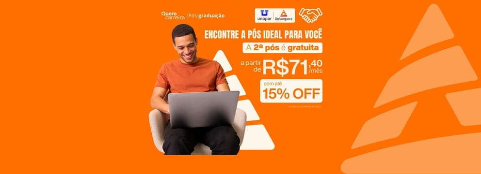 A 2ª pós é gratuita! Kroton