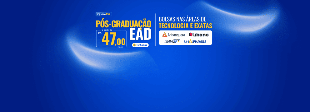 Pós - Bolsas nas áreas de tecnologia e exatas