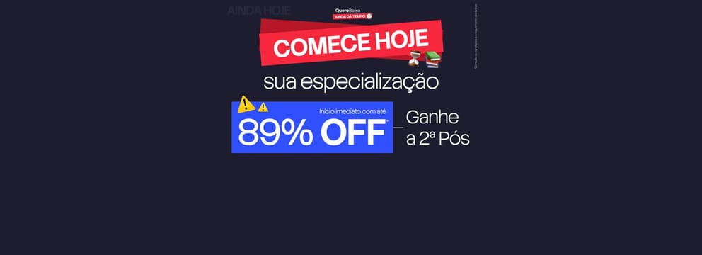 Comece Hoje sua Especialização! 