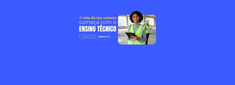 Seu sucesso começa com ensino técnico!