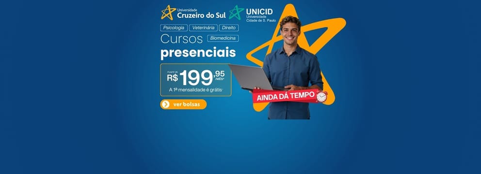 50%OFF + Matricula Grátis