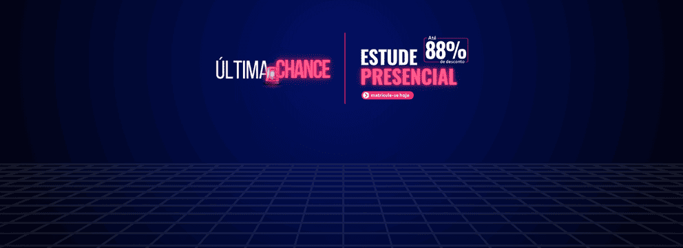 Estude Presencial - Última Chance