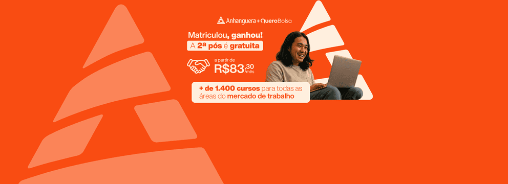 Matriculou, ganhou - Anhanguera