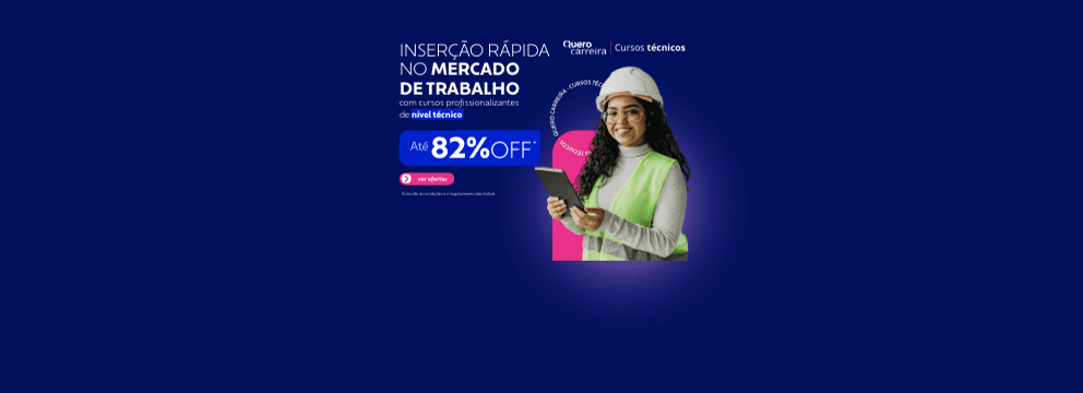 Inserção rápida no mercado de trabalho