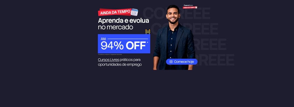 Aprenda e evolua no mercado