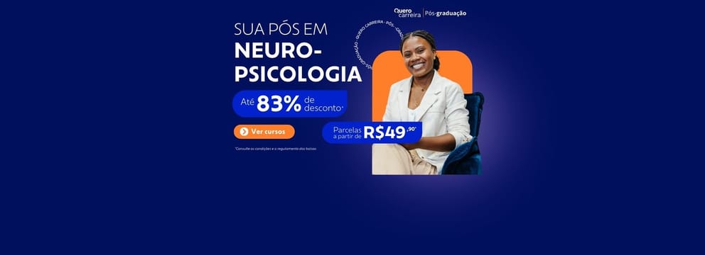 Sua pós em neuropsicologia!